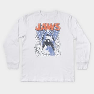 JAWS - Retro Replica Kids Long Sleeve T-Shirt